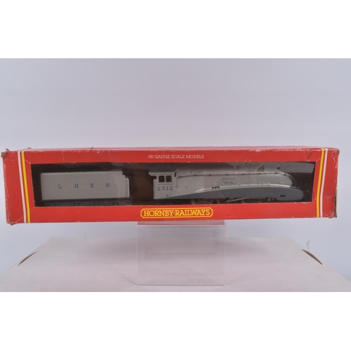 229 - THREE BOXED HORNBY RAILWAYS OO GAUGE A4 CLASS LOCOMOTIVES, 'Silver Fox' No.2512, L.N.E.R. grey liver... 