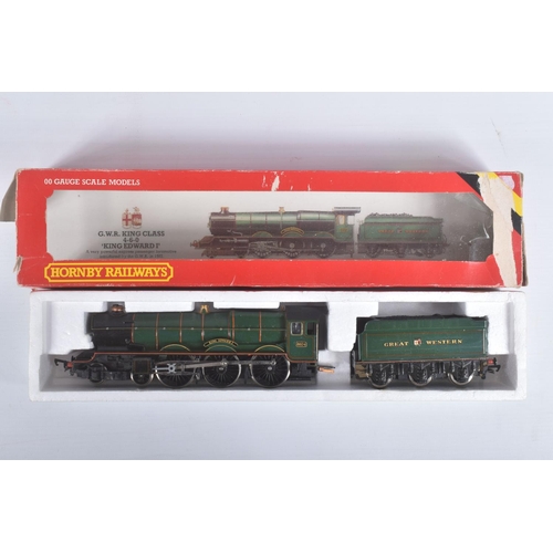 231 - FOUR BOXED HORNBY RAILWAYS OO GAUGE LOCOMOTIVES OF G.W.R. ORIGIN, King class 'King George I' No.6006... 