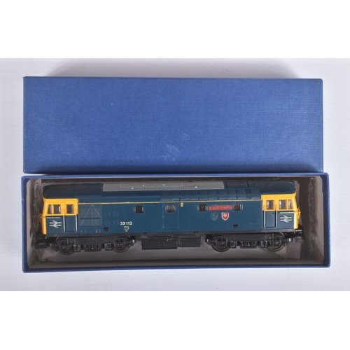 233 - THREE BOXED HORNBY RAILWAYS OO GAUGE LOCOMOTIVES, class 29 No.D5037, repainted/renumbered from D6110... 