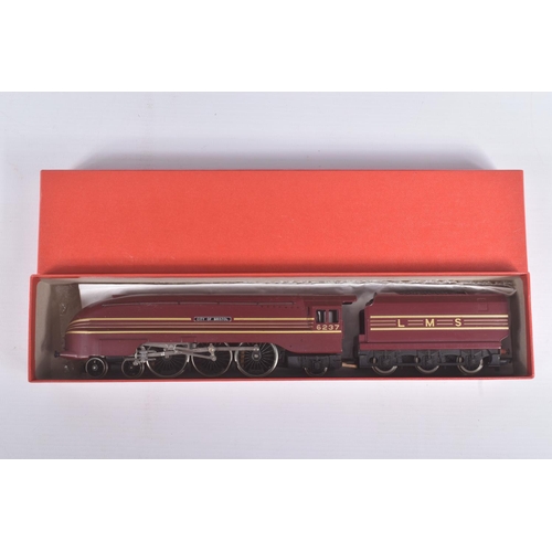 239 - THREE BOXED HORNBY RAILWAYS OO GAUGE L.M.S. CORONATION CLASS LOCOMOTIVES, 'Coronation' No.6220, blue... 