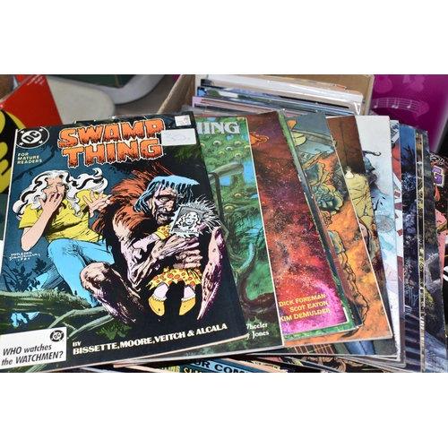 927 - TWO BOXES OF MARVEL, DC AND OTHER COMICS, includes The Amazing Spider-Man, Batman, Detective Comics,... 