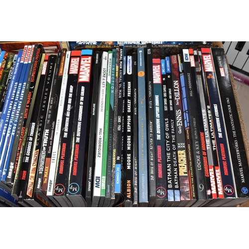 927 - TWO BOXES OF MARVEL, DC AND OTHER COMICS, includes The Amazing Spider-Man, Batman, Detective Comics,... 