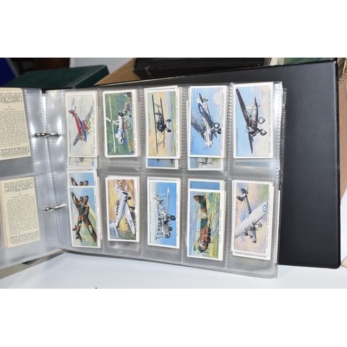 930 - A BOX AND LOOSE CIGARETTE CARDS AND OTHER EPHEMERA, to include cigarette cards loose in two albums, ... 