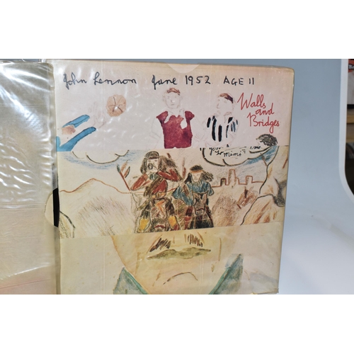 932 - A BOX OF THE BEATLES RECORDS, comprising LPs: The Beatles (white album) serial no 0126989, Mono PMC ... 