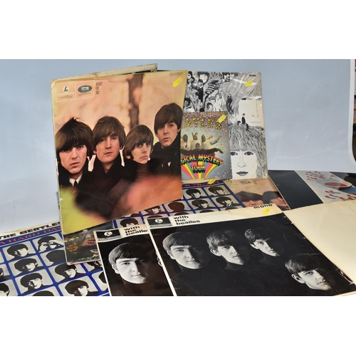 947 - TWELVE BEATLES LP RECORDS, comprising Mc Cartney PCS 7102, The Beatles double album No.0326874- PCS ... 