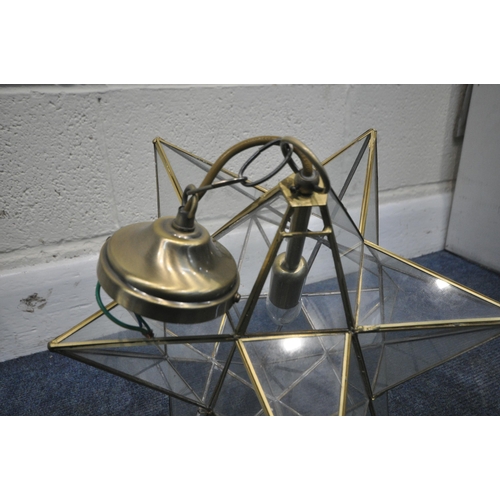 171 - A PAIR OF BHS 16 INCH STAR LANTERNS, condition report: both with original boxes, appear undamaged, u... 