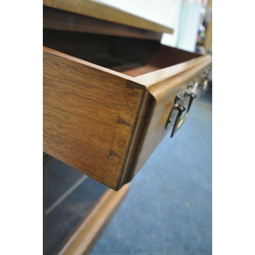 234 - A 20TH CENTURY MAHOGANY PIER CABINET, fitted with a single drawer, over a single glass door, width 7... 