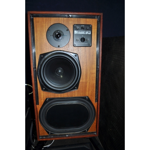 55 - A COLLECTION OF DENON AND KEF COMPONENT HI FI EQUIPMENT including a pair of Model 104aB Reference sp... 