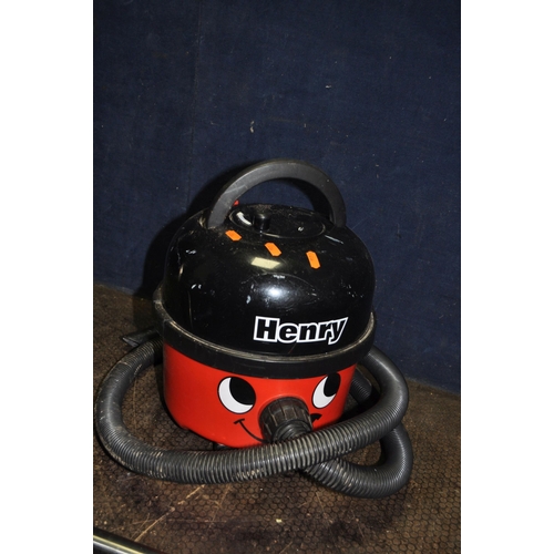 66 - A NUMARK HVR-200-22 HENRY VACUUM CLEANER, with pipes and one floor head (PAT pass and working)