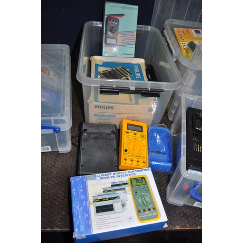 71 - A COLLECTION OF ELECTRICAL TEST EQUIPMENT, including a Serviscope oscilloscope, an Advance signal ge... 