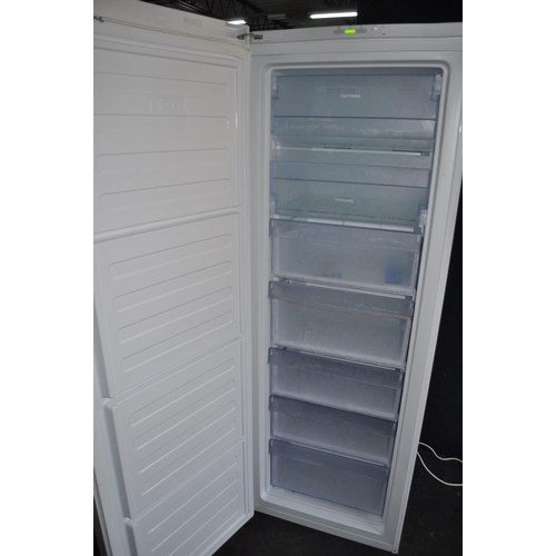 79 - A TALL BEKO FREEZER , width 60cm, depth 60cm, height 170cm (PAT pass and working at -18 degrees)