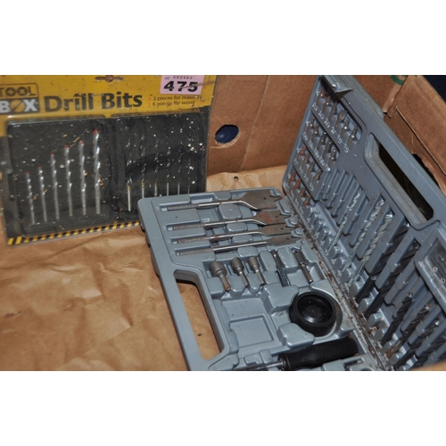 87 - A TRAY CONTAINING POWER TOOLS, including a Black and Decker heat gun in original box (appears unused... 