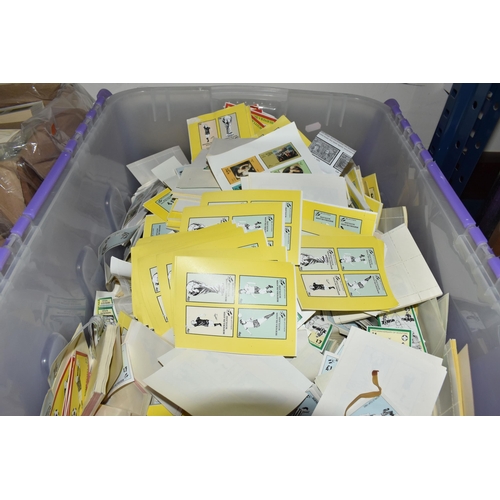 847 - SIX BOXES OF 'CINDERELLA/LOCAL' STAMPS to include thousands of Grunay, Eynhallow, Bernera Islands, M... 