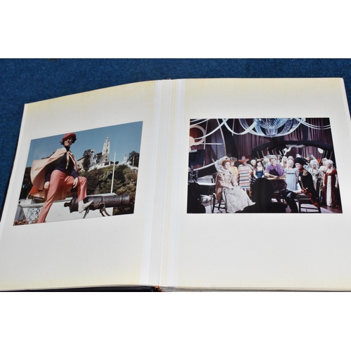 863 - MOTOR RACING & TV PHOTOGRAPHS featuring an album of signed photographs of Michael Schumacher, Jaques... 