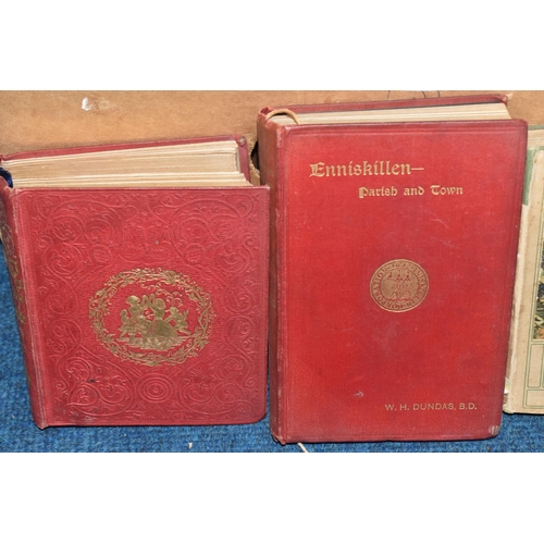 868 - TWO BOXES OF BOOKS, to include The Grouse in Health and In Disease 1912, two boxed Saturday Books: n... 