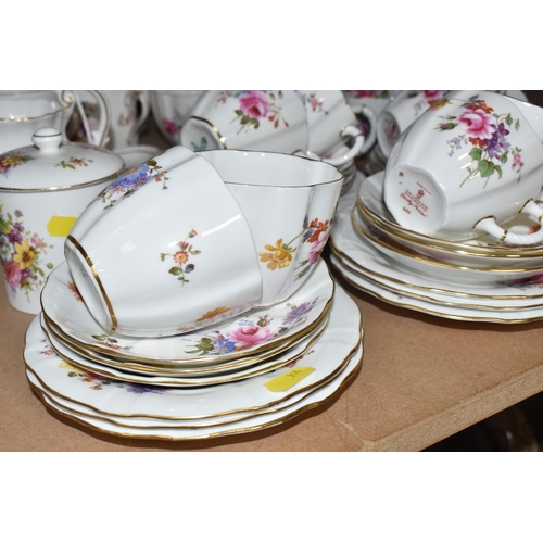 940 - A COLLECTION OF ROYAL CROWN DERBY 'DERBY POSIES' comprising a cake plate, ten side plates (one plate... 