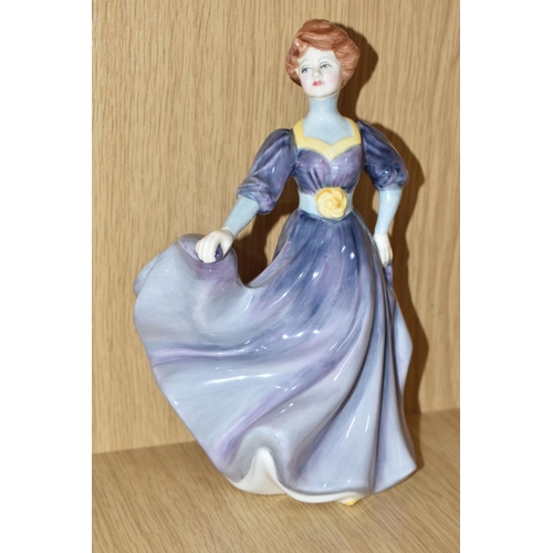 789 - SEVEN ROYAL DOULTON FIGURINES AND A LLADRO FIGURE, comprising Royal Doulton: Kathleen HN3609, Susan ... 