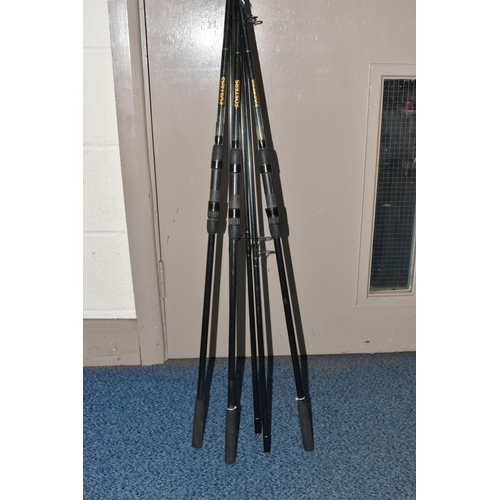 807 - THREE FOSTERS OF BIRMINGHAM 'DISCOVERY' CARP RODS, 12ft test curve unknown but came in 2.5, 3.0 and ... 