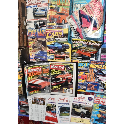 773 - THREE BOXES OF CAR INTEREST MAGAZINES covering the late 1970s to the 1990s, to include titles Car Cr... 