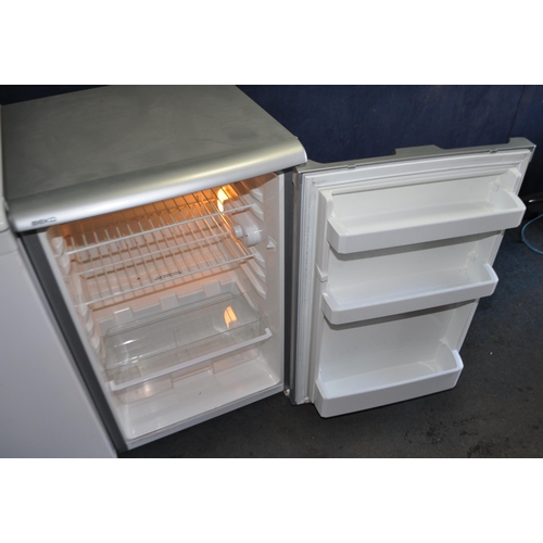 65 - A BEKO LA85S UNDER COUNTER FRIDGE width 55cm, depth 55cm, height 85cm (PAT pass and working at 3 deg... 