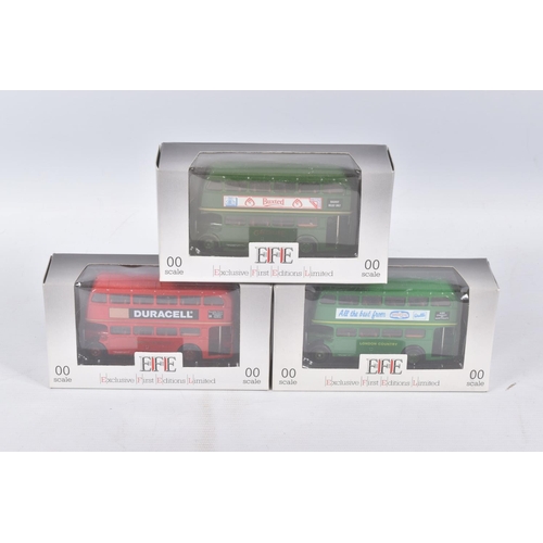 14 - A COLLECTION OF BOXED EXCLUSIVE FIRST EDITIONS DIECAST MODEL COACHES, thirty two models in total, al... 