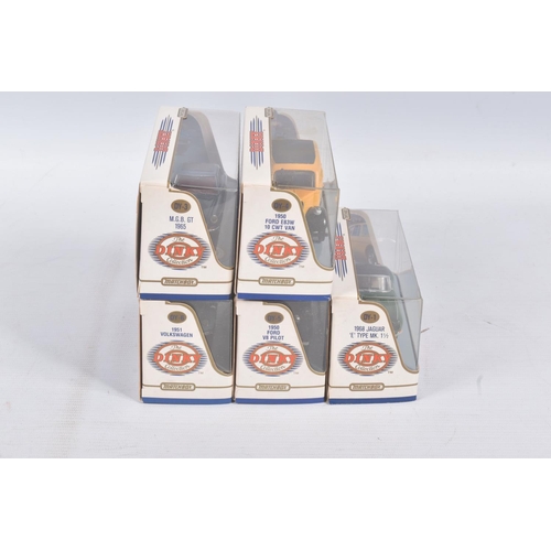 21 - NINETEEN BOXED MATCHBOX THE DINKY COLLECTION MODEL VEHILCES, to include model no's DY5-B, DY9-B, DY-... 