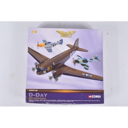 60 - FOUR BOXED CORGI AVIATION ARCHIVE COLLECTORS SERIES 1:72 SCALE LIMITED EDITION DIECAST MODEL MILITAR... 