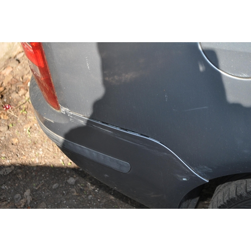 1 - A 2004 SKODA FABIA ELEGANCE TDi FIVE DOOR  ESTATE CAR IN GREY, with a 1896cc diesel engine, six spee... 