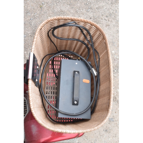 7 - A SHOPRIDER MOBILITY SCOOTER, condition report: one key, charger and PAT pass and working, battery i... 