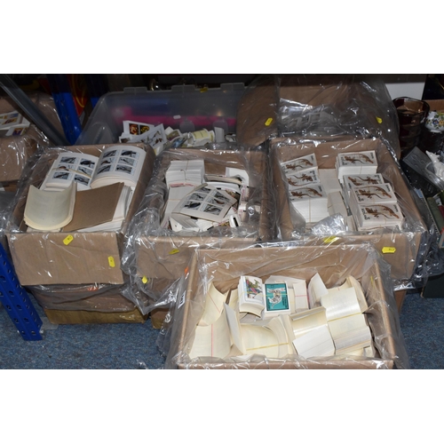 847 - SIX BOXES OF 'CINDERELLA/LOCAL' STAMPS to include thousands of Staffa Scotland, Holy Island, and Ber... 