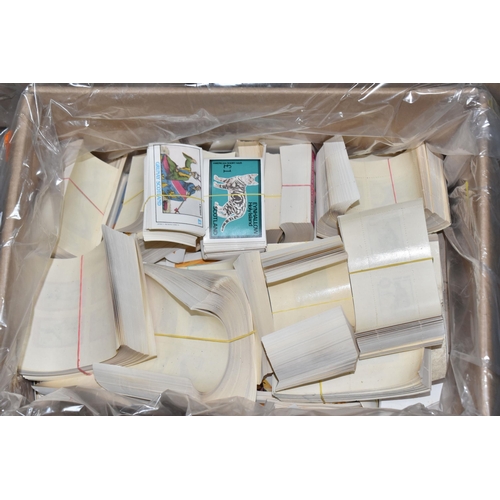 847 - SIX BOXES OF 'CINDERELLA/LOCAL' STAMPS to include thousands of Staffa Scotland, Holy Island, and Ber... 