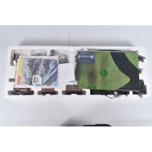 175 - A BOXED HORNBY OO GAUGE ELECTRIC TRAIN SET,  'The Industrial' exclusive set, includes a trakmat, loc...