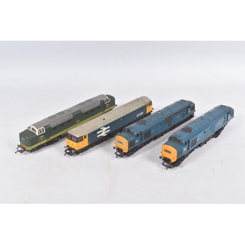 177 - A QUANTITY OF UNBOXED ASSORTED OO GAUGE BRITISH RAILWAYS LOCOMOTIVES, 6 x Tri-ang class 37: No.D6830...