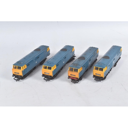 178 - A QUANTITY OF UNBOXED ASSORTED OO GAUGE BRITISH RAILWAYS LOCOMOTIVES, 8 x Tri-ang Hornby class 35 'H...