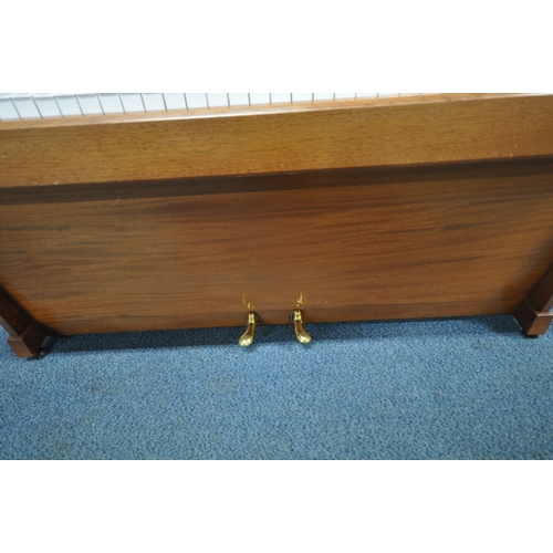 152 - CHAPPELL, A MAHOGANY CASED UPRIGHT PIANO, serial number to reverse 88204, with a hinged lid and key ... 