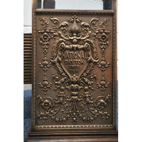 173 - NATIONAL CASH REGISTER Co, DAYTON, OHIO, U.S.A, A BRASS CASH REGISTER, of smaller proportions, with ... 