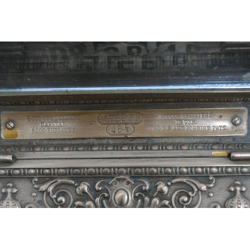 173 - NATIONAL CASH REGISTER Co, DAYTON, OHIO, U.S.A, A BRASS CASH REGISTER, of smaller proportions, with ... 