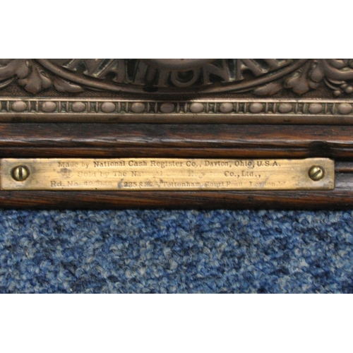 173 - NATIONAL CASH REGISTER Co, DAYTON, OHIO, U.S.A, A BRASS CASH REGISTER, of smaller proportions, with ... 