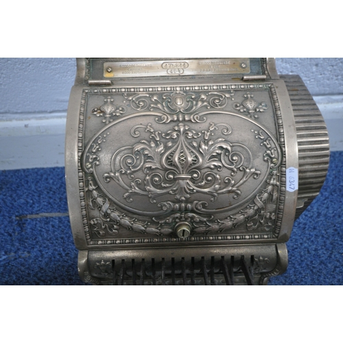 173 - NATIONAL CASH REGISTER Co, DAYTON, OHIO, U.S.A, A BRASS CASH REGISTER, of smaller proportions, with ... 