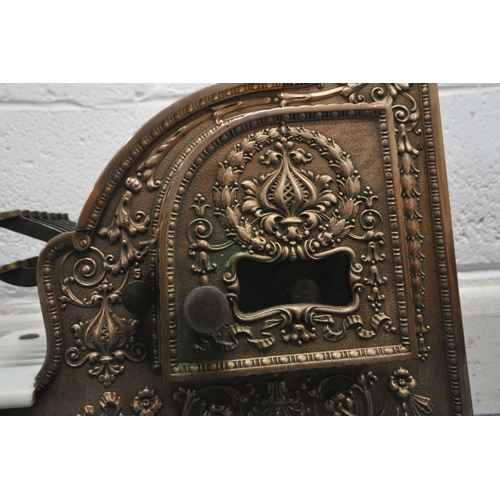 173 - NATIONAL CASH REGISTER Co, DAYTON, OHIO, U.S.A, A BRASS CASH REGISTER, of smaller proportions, with ... 