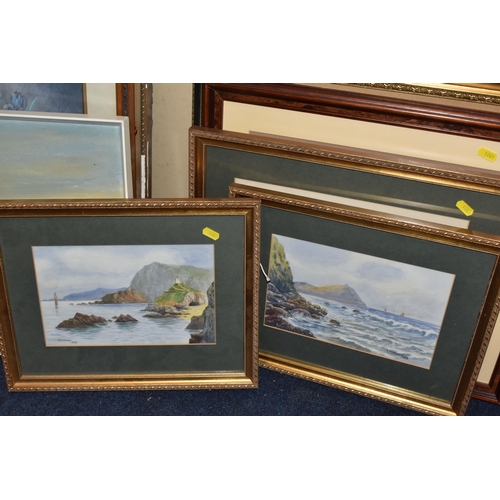 1001 - A QUANTITY OF PICTURES AND PRINTS ETC, to include a signed  Mick Cawston limited edition print of wo... 
