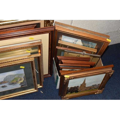 1001 - A QUANTITY OF PICTURES AND PRINTS ETC, to include a signed  Mick Cawston limited edition print of wo... 