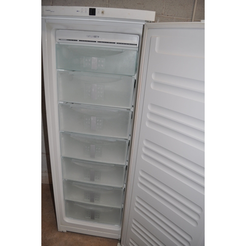 72 - A LIEBHERR LARDER FREEZER width 60cm, depth 63cm, height 164cm (PAT pass and working at -18 degrees)