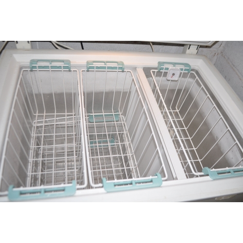 73 - A MIELE CHEST FREEZER width 88cm, depth 70cm, height 90cm (PAT pass and working at -20 degrees)