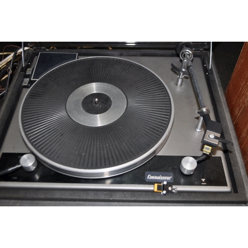 A CONNOISSEUR VINTAGE TURNTABLE with an Ortofon FF30E cartridge fitted ...
