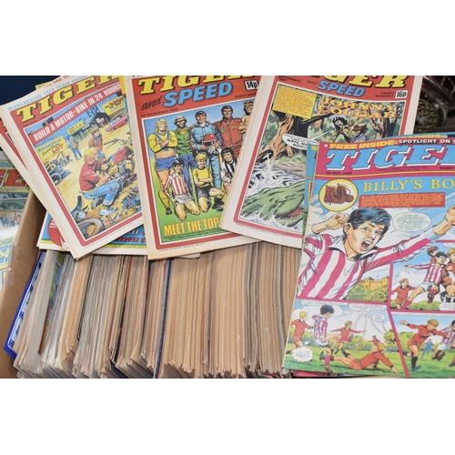 TWO BOXES OF COMICS, to include approximately one hundred and forty ...