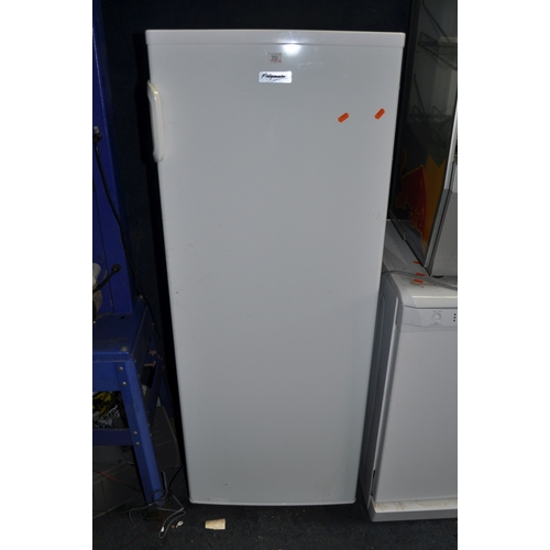 70 - A FRIDGEMASTER LARDER FREEZER width 55cm, depth 57cm, height 144cm (PAT pass and working at -18 degr... 