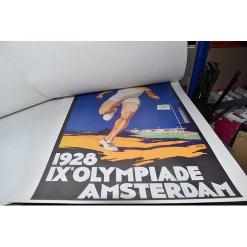 A Collection of 25 Prints that are Reproduction Olympic Games Posters ...