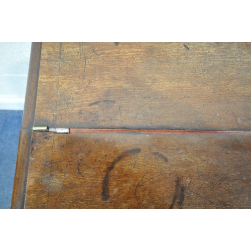 219 - AN EARLY 19TH CENTURY MAHOGANY DAVENPORT, the multidirectional spinning top can move in four directi... 