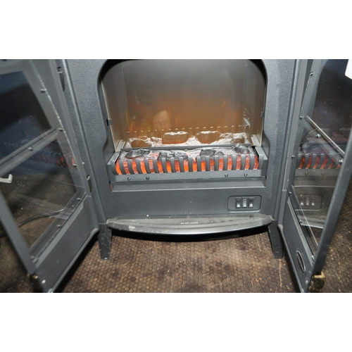 73 - A DIMPLEX JAZ20N STOVE EFFECT HEATER height 60cm (PAT pass and working)